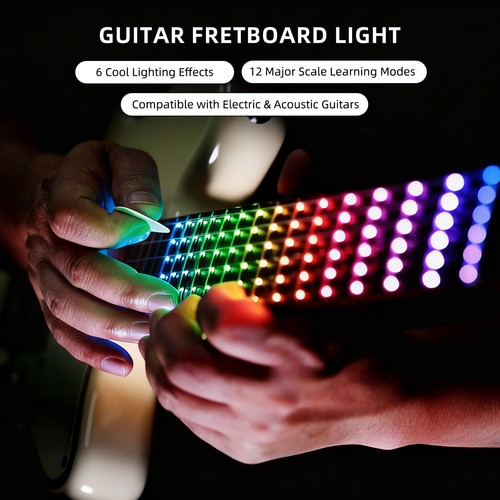 Guitar led fretboard - guitar,