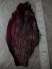 Dark Claret Cock Cape - Irish Nymphs Wet Fly Tying Materials