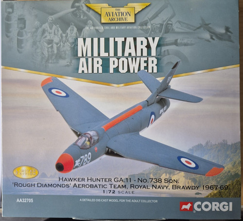 Corgi aa32705 hawker hunter - aa32705,