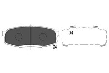 New Brake Pad Set, disc brake