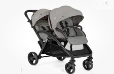 Joie Evalite Duo Double Tandem Baby Stroller Buggy -Grey Boxed New