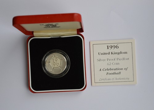 Football 1996 silver proof - £2,
