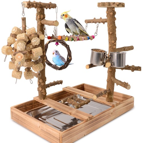 Bird perch stand multi layer - stand,, multi-layer
