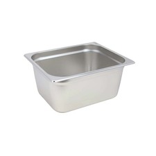 Stainless Steel Gastronorm Pan 1/2 x 15cm Container Food Storage Catering Tray