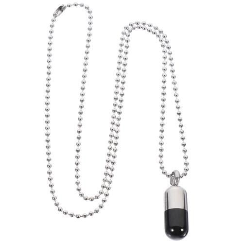 Pill perfume bottle - perfume, pendant