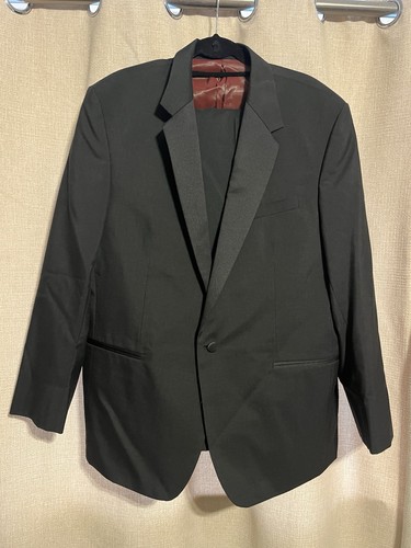 Men black tuxedo lapel - men’s,
