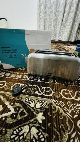 Weekett slice toaster with - 4,