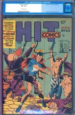 Hit Comics 23 CGC 7.5 Awesome