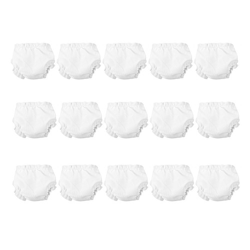 15pcs durable white - durable, cloth