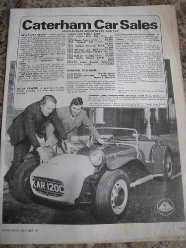 Caterham car sales - caterham,