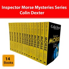 Inspector Morse Mysteries Complete Series 14 Book Collection Set by Colin Dexter