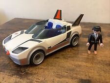 Playmobil 9252 Secret Agents - Agent P. with Racer with Firing Weapon