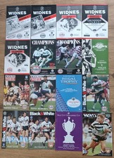 Widnes Rugby League Programmes