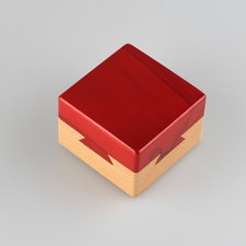 Wooden Luban Lock Puzzle Box