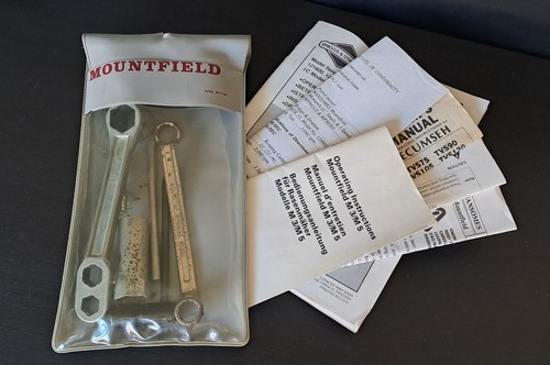 Mountfield lawnmower spanners - lawnmower,