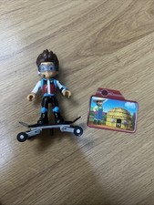 Paw Patrol Mission Ryder Figure With Skateboard And Card