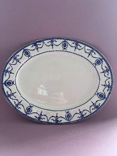 Victorian adams blue white - victorian, w