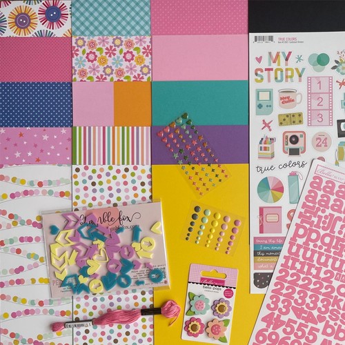 Scrappyroo scrapbook kit - scrapbook,