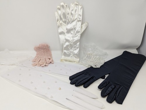 Vintage ladies gloves lot - vintage,