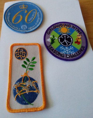 Girlguiding badges