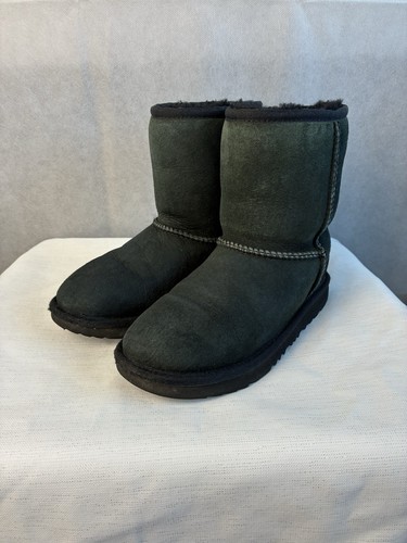 Ugg classic short black suede - ugg,