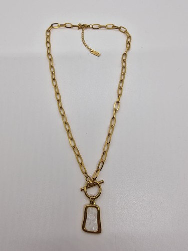 18kgp paperclip chain - 18kgp,