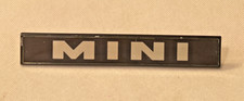 MINI 850 - VINTAGE METAL CAR BADGE / EMBLEM - 157  X 25 MM
