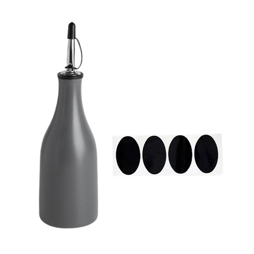 Oil bottle ceramic big - oil,