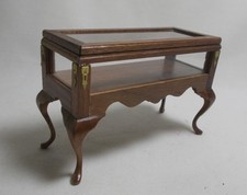 Dolls house miniature ARTISAN HANDMADE DISPLAY / TROPHY CASE - SEE DESCRIPTION