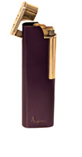 Vintage ASPREY Lighter Gold Plated Purple London Vintage