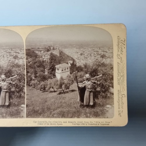 Alhambra spain stereoview - alhambra,