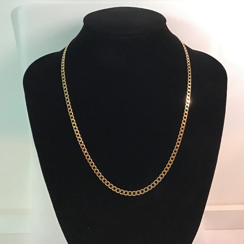 9ct solid gold - 9ct, curb