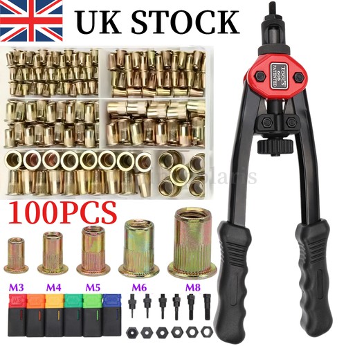 100pcs rivet nut hand - nut, +hand