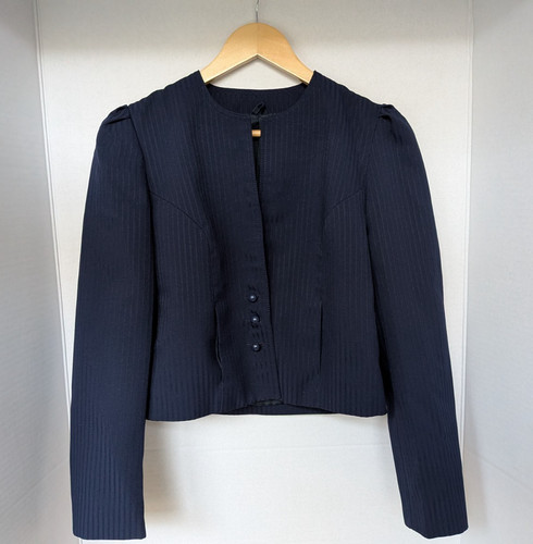 Vintage navy blue cropped - vintage, c&a
