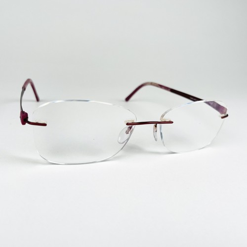 Silhouette eyeglasses matt red - silhouette,
