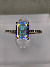 9kt Gold Mercury Mystic Topaz