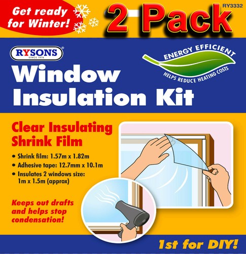 Window insulation kit - window,
