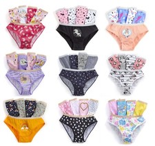 Girls 5 Pairs Briefs Pants