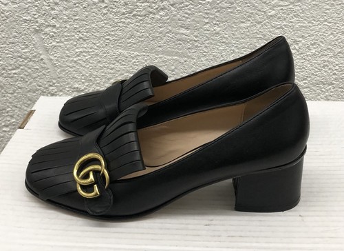 Gucci suede marmont pumps - suede,