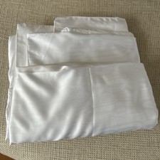 Beautiful White Double Duvet Cover