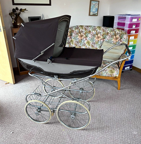 Marmet single pram two tone - marmet,