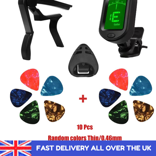 Guitar accessories set - guitar,