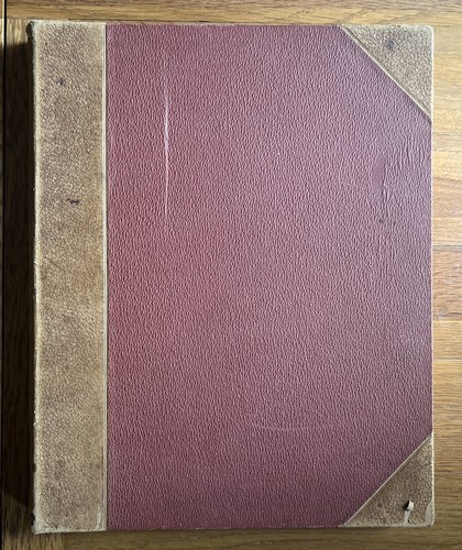 Antique scrapbook old - old, master