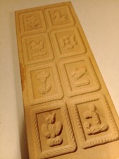Vintage Wooden Biscuit