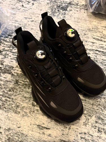 Black safety work - safety, boots