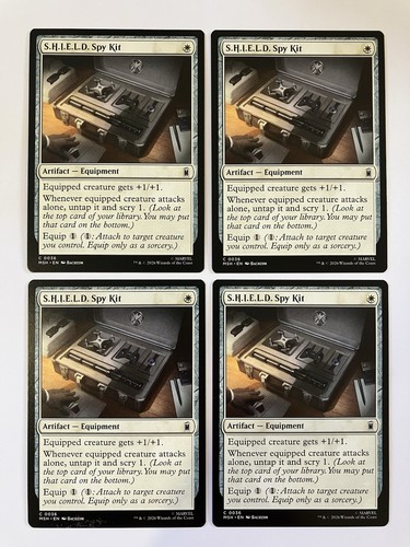 Spy kit x 4 - 4, ~