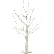 2FT White LED Twig Tree Lights