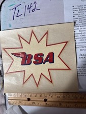 BSA Logo In Star White / Red