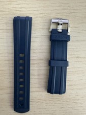 GENUINE OMEGA SEAMASTER 300 BLUE / NAVY 20MM RUBBER DIVERS WATCH STRAP 