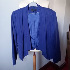 Women's M & S Limited Collection Royal Blue Blazer Jacket Size UK  16